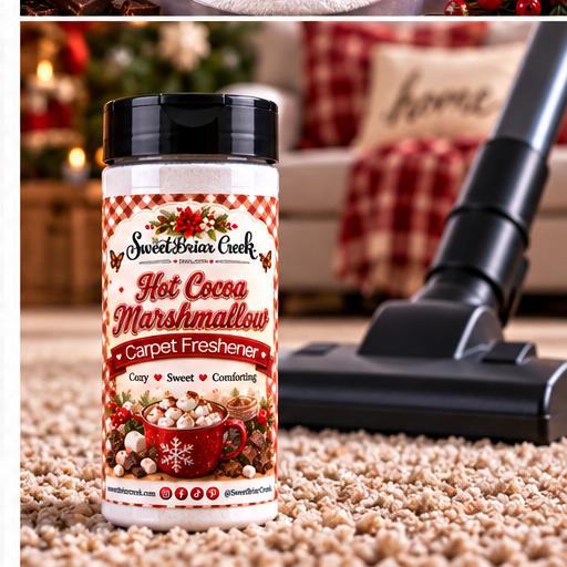 Hot Cocoa Marshmallow Carpet Freshener Powder