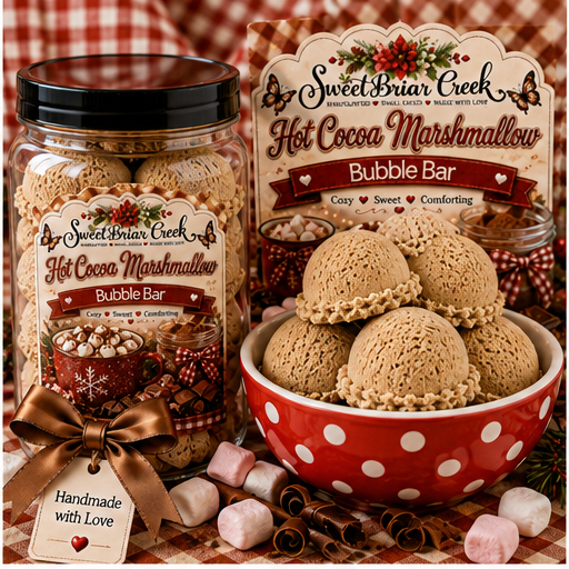 Hot Cocoa & Marshmallow Bubble Scoop