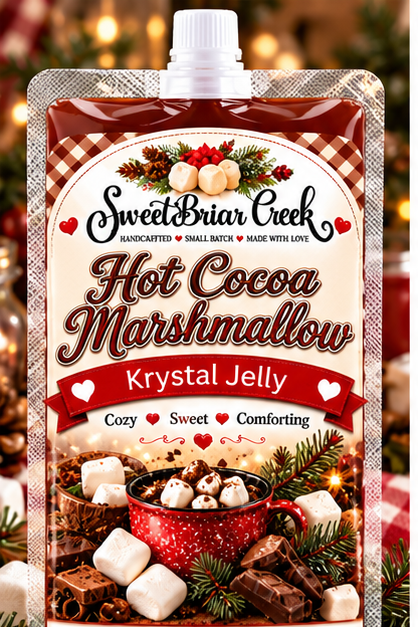 Hot Cocoa Marshmallow Krystal Jelly Squeeze for wax warmers