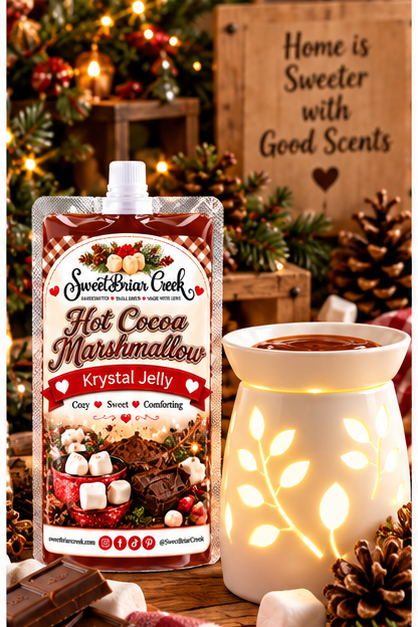Hot Cocoa Marshmallow Krystal Jelly Squeeze for wax warmers