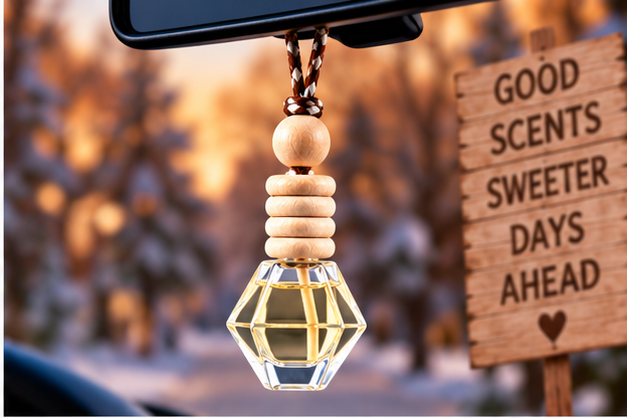 Hot Fudge Brownies Hanging Car Diffuser & Refills