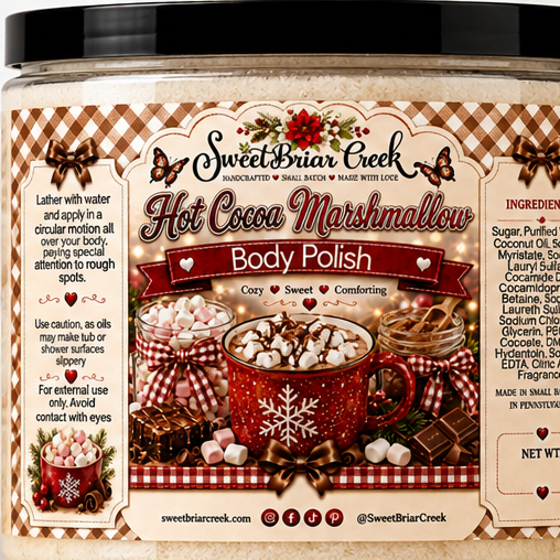 Hot Cocoa & Marshmallow Body Polish