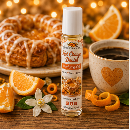 Hot Orange Danish Roll on Perfume