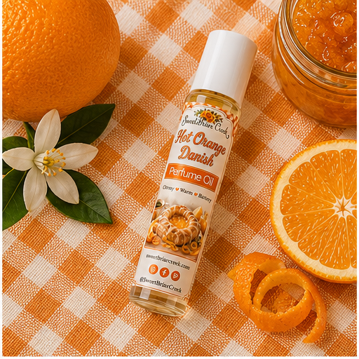 Hot Orange Danish Roll on Perfume