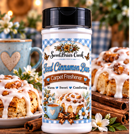 Iced Cinnamon Buns Carpet Freshener Powder
