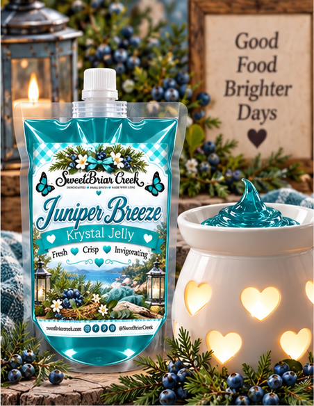 Juniper Breeze Krystal Jelly Squeeze for wax warmers