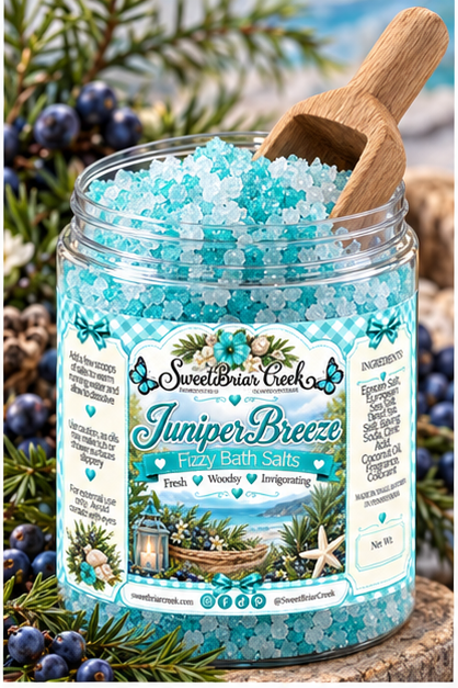 Juniper Breeze Fizzy Bath Salt Soak