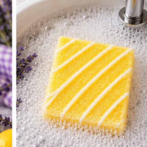 Lavender Lemonade Bubbly Scrub Body Bars