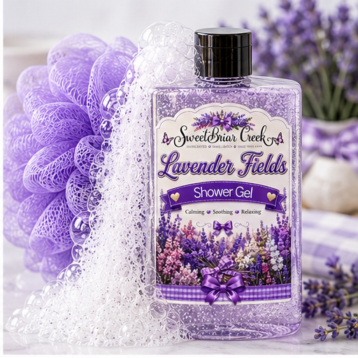 Lavender Fields Shower Gel + Bubble Bath