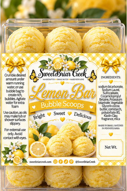 Lemon Bar Bubble Scoop