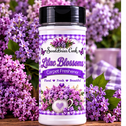 Lilac Blossoms Carpet Freshener Powder