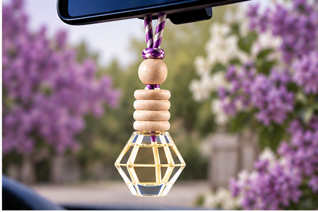 Lilac Blossoms Hanging Car Diffuser & Refills