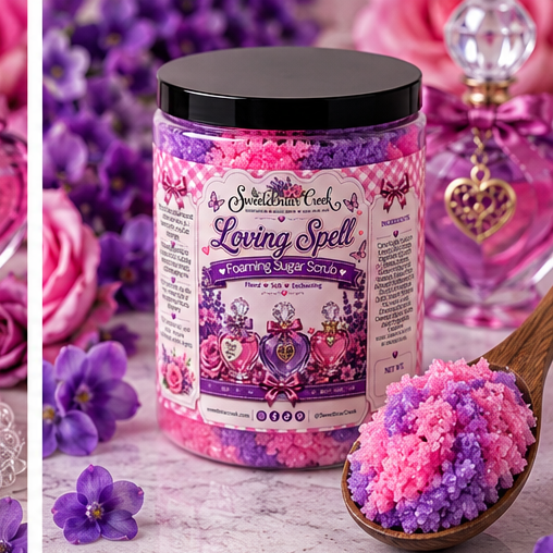 Loving Spell Foaming Sugar Scrub
