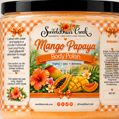 Mango Papaya  Body Polish