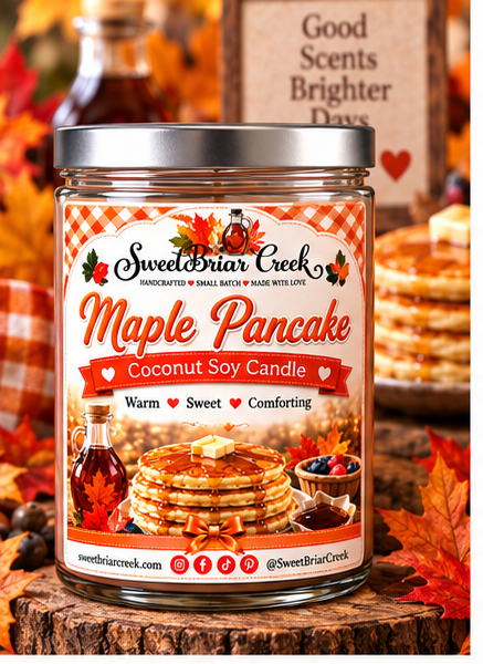 Maple Pancakes Coconut Soy Candle