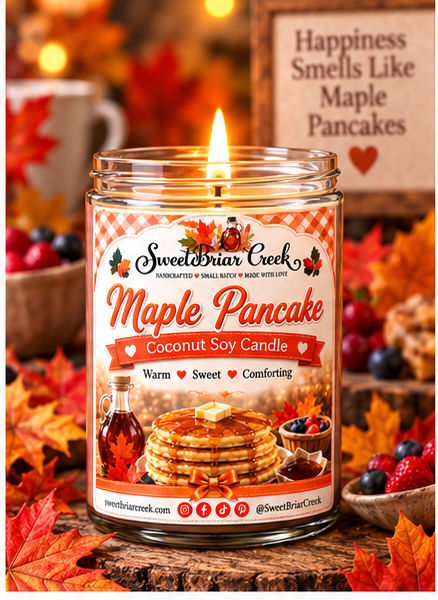 Maple Pancakes Coconut Soy Candle