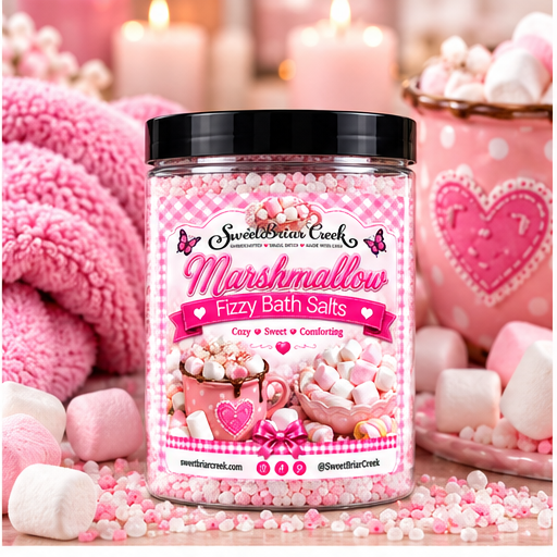 Marshmallow Fizzy Bath Salt Soak