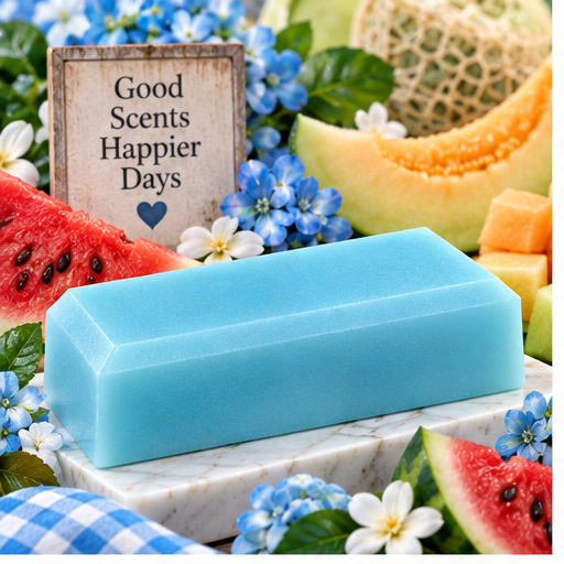 Melon Mist Coconut Milk Glycerin Soap