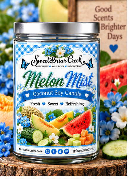 Melon Mist Coconut Soy Candle