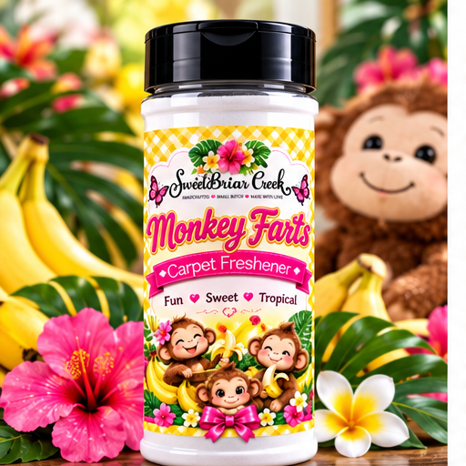 Monkey Farts Carpet Freshener Powder