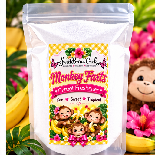 Monkey Farts Carpet Freshener Powder