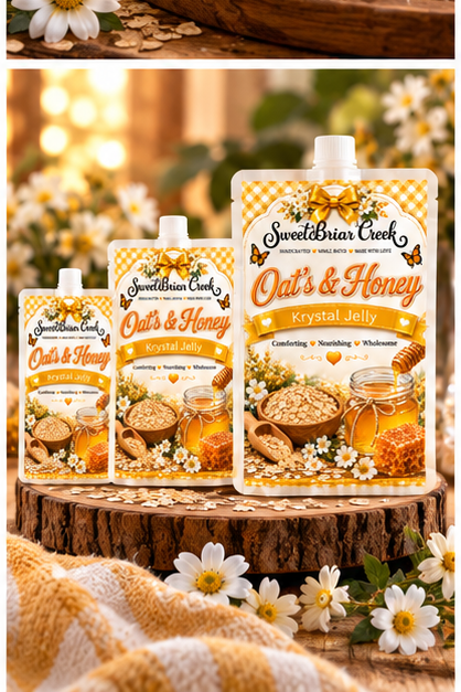 Oats 'n Honey Krystal Jelly Squeeze for wax warmers.