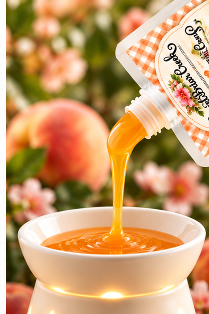 Peach Nectar Krystal Jelly Squeeze for wax warmers.