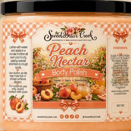 Peach Nectar Body Polish