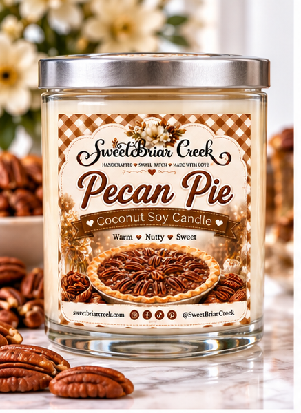 Pecan Pie Coconut Soy Candle