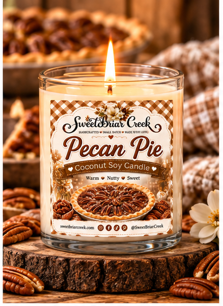 Pecan Pie Coconut Soy Candle