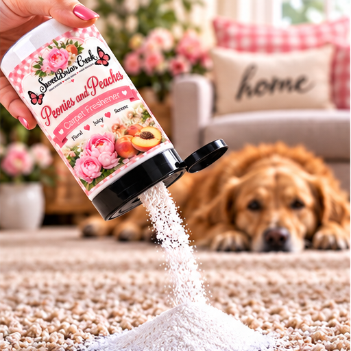 Peonies & Peaches Carpet Freshener Powder