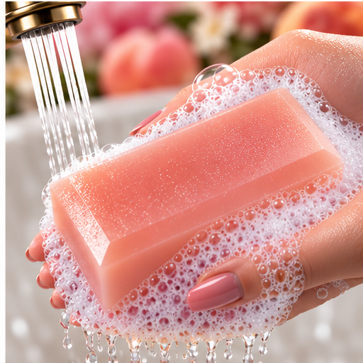 Peonies & Peaches Coconut Milk Glycerin Soap
