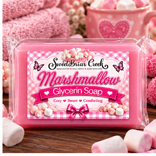 Marshmallow Coconut Milk Glycerin Soap