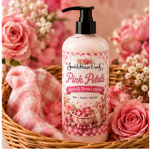 Pink Petals Shea & Aloe Body Lotion