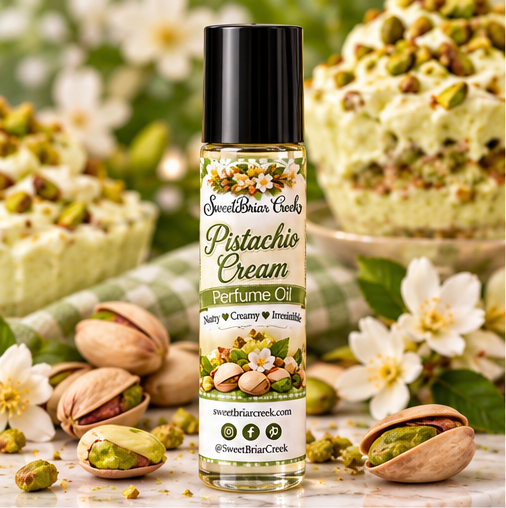 Pistachio Cream Roll on Perfume Oil