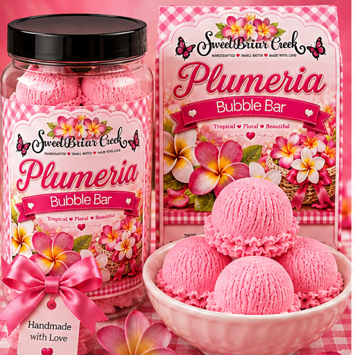 Plumeria Bubble Scoop
