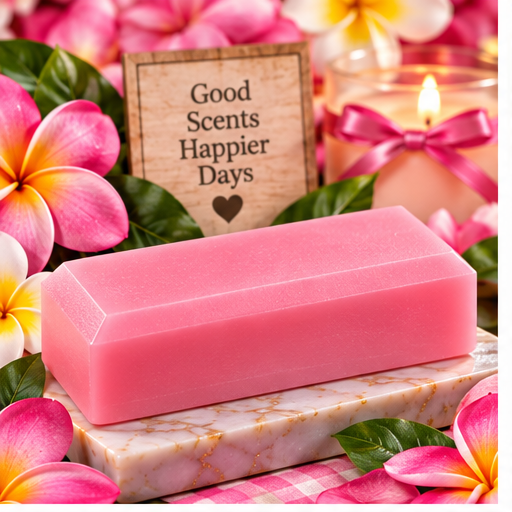 Plumeria Coconut Milk Glycerin Soap