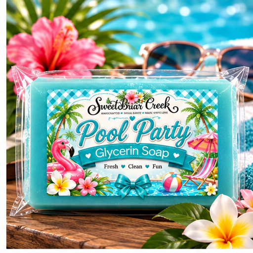 Pool Party Coconut Milk Glycerin Soap