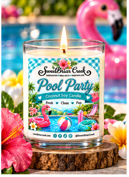 Pool Party Coconut Soy Candle