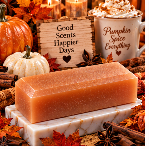 Pumpkin Spice Latte Coconut Milk Glycerin Soap