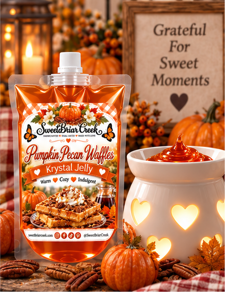 Pumpkin Pecan Waffles Krystal Jelly Squeeze for wax warmers