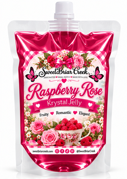 Raspberry Rose Krystal Jelly Squeeze for wax warmers