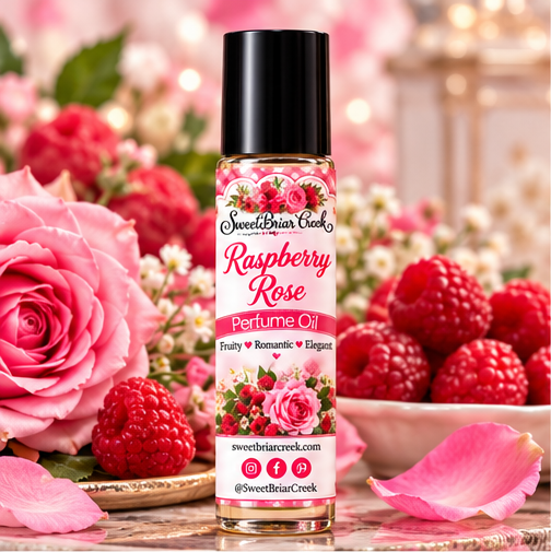 Raspberry Rose Roll on Perfume Oil