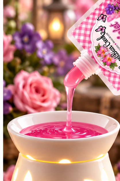 Rose & Violet Krystal Jelly Squeeze for wax warmers.