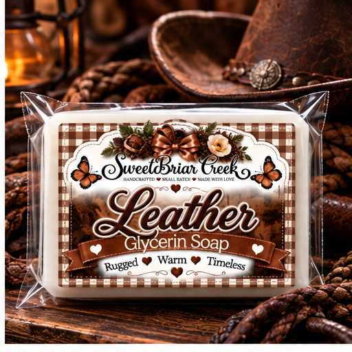Leather Coconut Milk Glycerin Soap