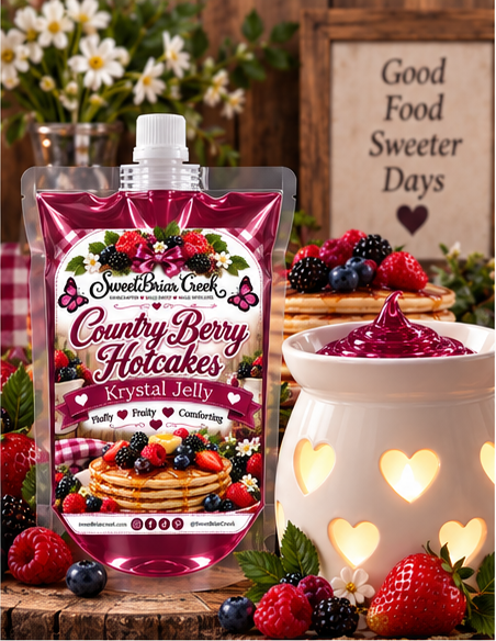 Country Berry Hotcakes  Krystal Jelly Squeeze for wax warmers