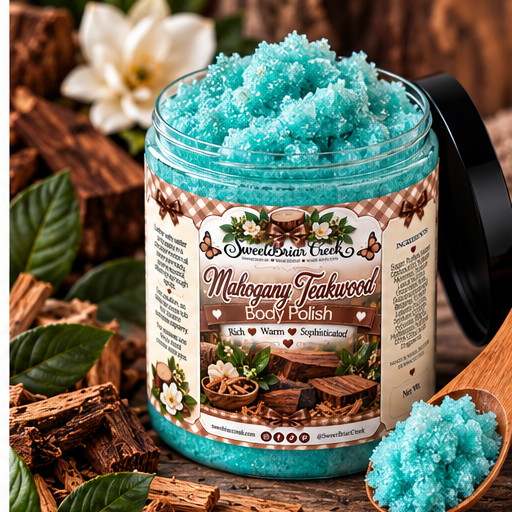 Mahogany Teakwood Body Polish