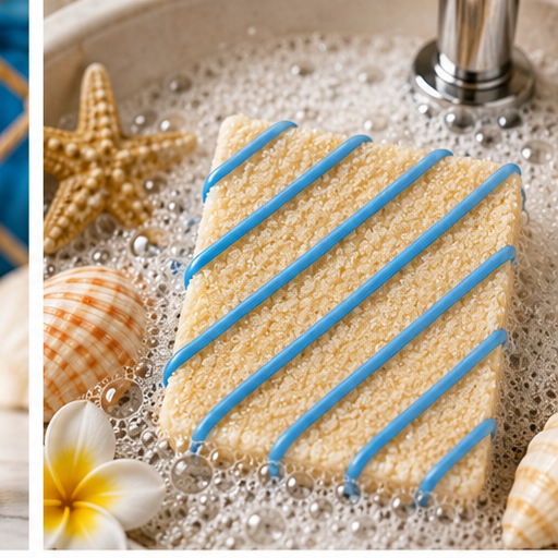 Sandy Beaches Bubbly Scrub Body Bars