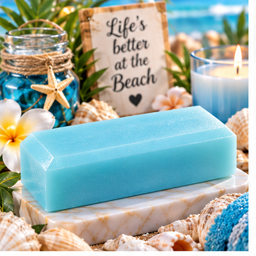 Sandy Beaches Coconut Milk Glycerin Soap