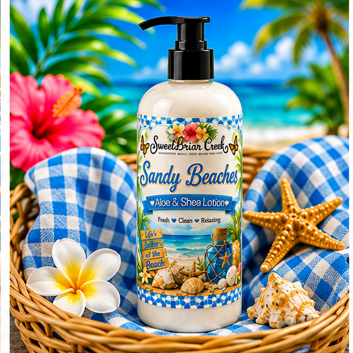 Sandy Beaches Shea & Aloe Body Lotion